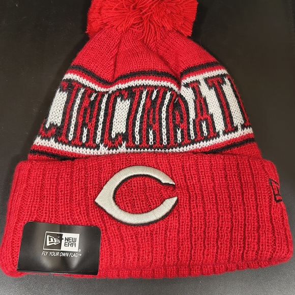 New Era Accessories - New Era Red and Black Kids Beanie